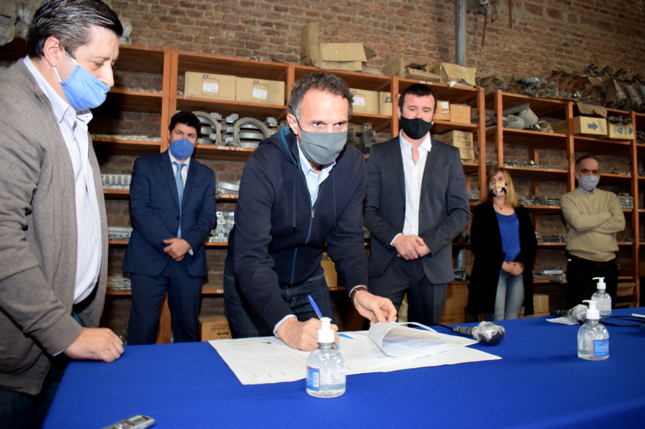 Firma de acuerdo con ENOHSA